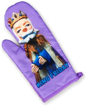 Mister Rogers Neighborhood King Friday Puppet Oven Mitt | TV Show Merchandise