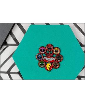 Mighty Morphin Power Rangers 2.5-Inch Deluxe Enamel Pin | SDCC 2020 Exclusive