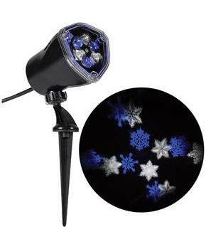 Holiday Lightshow Projection: Ornate Snow Flurry (WWBB)