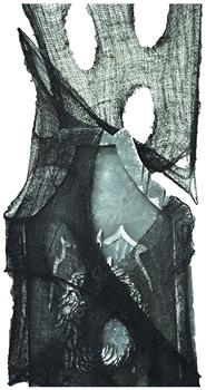 Freaky Fabric Halloween DÃ©cor, Loose Weave, Black