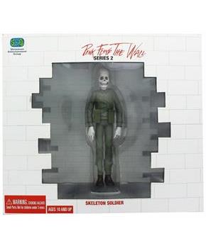 Pink Floyd The Wall 6" Figure Diorama: Skeleton Soldier w/ Wall