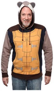 Marvel Guardians Of The Galaxy Rocket Raccoon Adult Hoodie