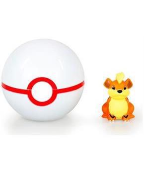 PokÃ©mon Clip 'N' Carry PokÃ© Ball & Growlithe Set | Includes Ball & 2" Growlithe Figure