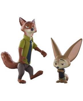 Disney Zootopia Character 2-Pack Nick and Finnick Figures