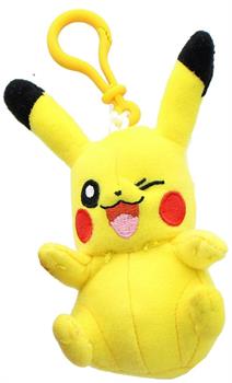Pokemon 3 Inch Plush Clip On - Pikachu