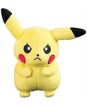 Pokemon Basic 8-Inch Plush - Angry Pikachu
