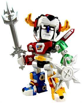 Voltron 30th Anniversary Super Deformed Voltron Die-Cast Action Figure