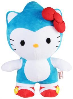 Sonic x Sanrio 10" Plush: Blue Sonic x Hello Kitty
