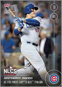 MLB Chicago Cubs Anthony Rizzo #608 2016 Topps NOW Trading Card