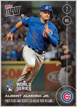 Chicago Cubs Albert Almora Jr. (Rc) #661 Topps Now Ahead Run In 10th Inning