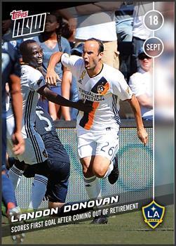 MLS LA Galaxy Landon Donovan #30 Topps NOW Trading Card