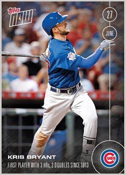 Chicago Cubs, Kris Bryant MLB 2016 Topps NOW Card 186