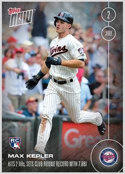 MLB Minnesota Twins Max Kepler (RC) #203 2016 Topps NOW Trading Card