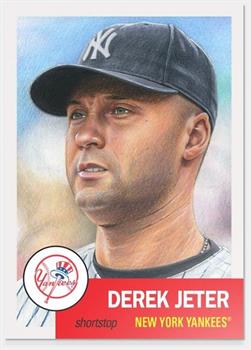 NY Yankees MLB Derek Jeter Topps Living Set Card #10