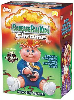 Garbage Pail Kids 2020 Topps Chrome 3rd Series Blaster Box | 5 Packs