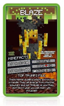 Minecraft Top Trumps Card Game