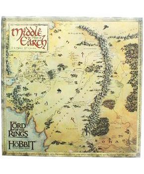 Lord of the Rings Middle-earth Maps 2017 Mini Wall Calendar