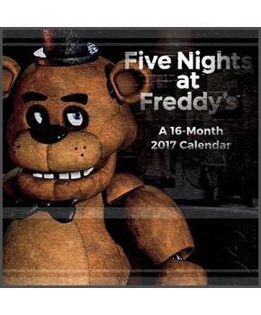Five Nights at Freddy's 2017 12"x12" Wall Calendar