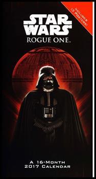 Star Wars: Rogue One 2017 12"x6" Vertical Wall Calendar