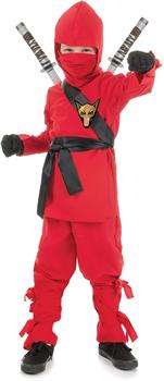 Ninja, Red Child Costume