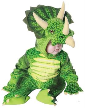 Green Triceratops Plush Baby Costume