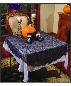 Spider Lace Table Cloth-Round