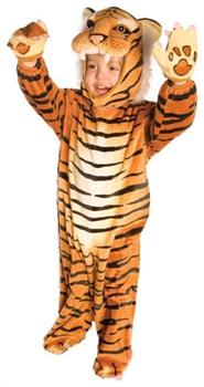 Brown Plush Tiger Costume Child Infant