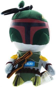 Star Wars 4" Mini Talking Plush Clip On: Boba Fett
