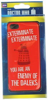 Doctor Who iPhone 5 Hard Snap Case Exterminate You Are The Enemy Of The Daleks