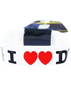Doctor Who Rubber Wristband I Heart The Doctor