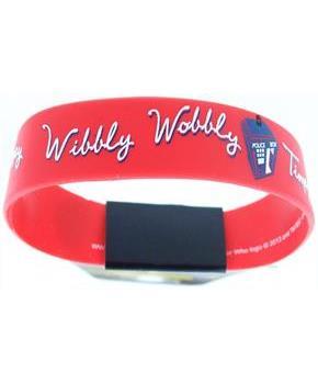 Doctor Who Rubber Wristband Wibbly Wobbly Timey Wimey