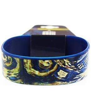 Doctor Who Rubber Wristband Van Gogh Exploding TARDIS