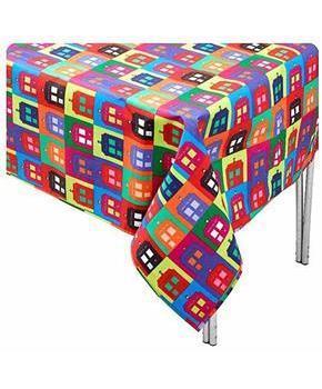 Doctor Who TARDIS Warhol Tablecloth