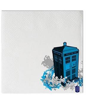 Doctor Who TARDIS Anthony Dry Napkin Set