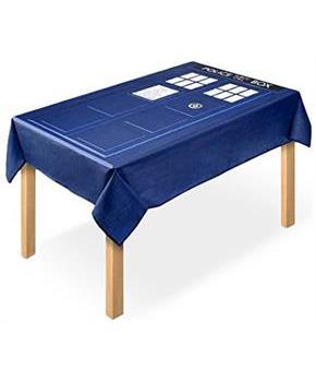 Doctor Who Tablecloth TARDIS Design
