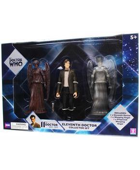 Doctor Who 5.5" Action Figure Set: 11th Doctor , Weeping Angels