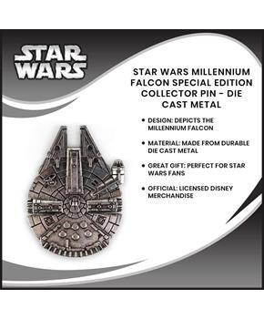 Star Wars Millennium Falcon Special Edition Collector Pin - Die Cast Metal