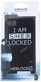 Sherlock Holmes iPhone 4 Hard Snap Case I Am Sher Locked