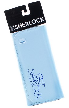 Sherlock Holmes Women's Clutch Wallet: I Am Sher Locked (Teal)