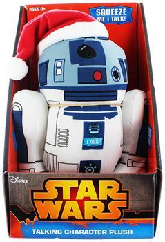 Star Wars 9" Talking Plush: Santa R2-D2