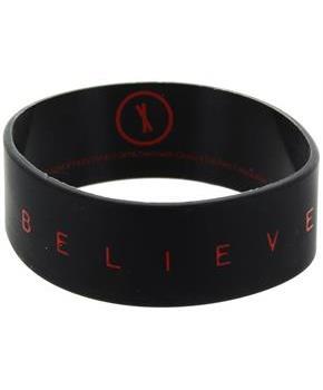 The X Files" I Want to Believe" Rubber Wristband