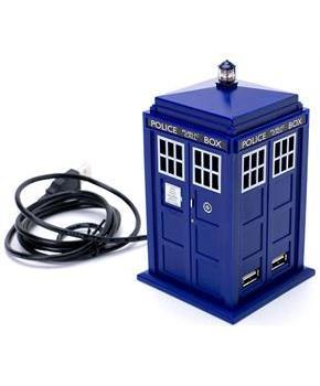 Doctor Who 11th Doctor Tardis 4 Port USB Hub