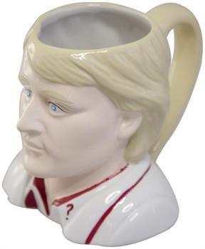 Doctor Who 5th Doctor Peter Davison Ceramic 3D Toby Jug Mug