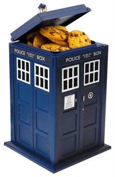 Doctor Who TARDIS Talking Cookie Jar
