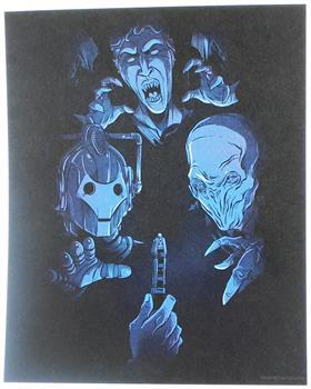 Doctor Who Art Print Card