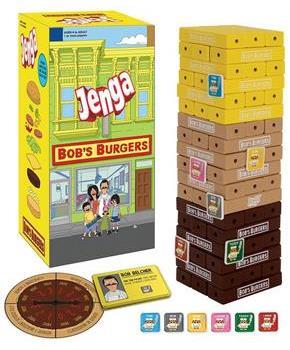 Bob's Burgers Jenga Game
