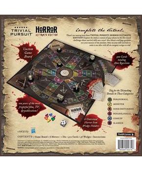 Horror Movie Ultimate Edition Trivial Pursuit Board Game | For 2+ Players