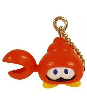 Super Mario Brothers Keychain Huckit Crab