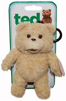 Ted The Movie 3" Plush Clip-On with Sound (PG)