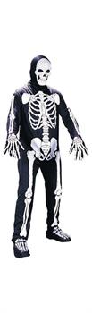 Skeleton Jumpsuit Costume Adult